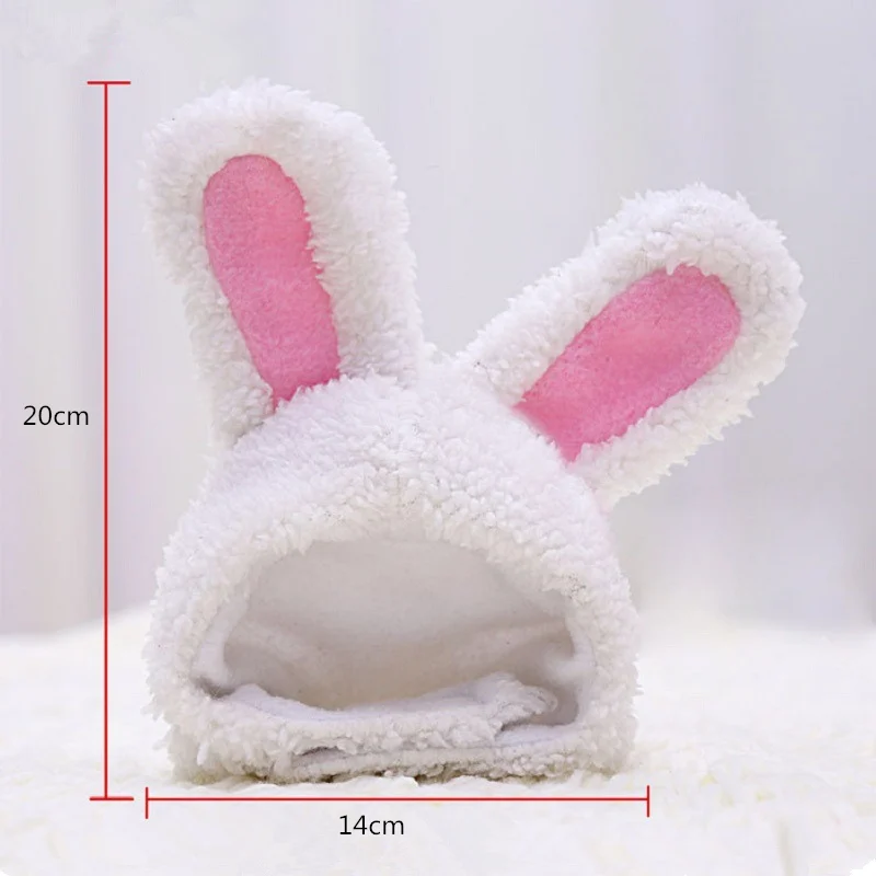 Милый костюм для домашних животных шапка с кроличьими ушками косплея кошек
