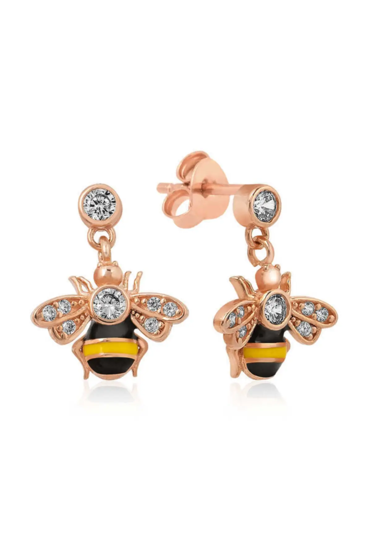 

Silver Bee Earrings