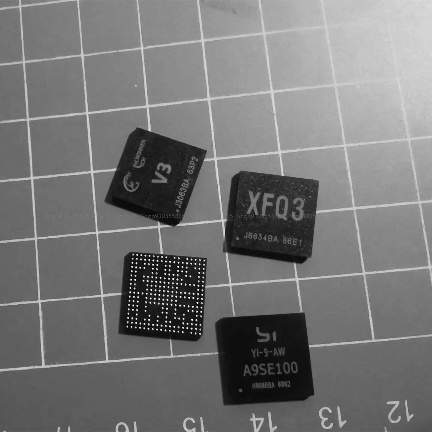 

2 шт., микросхема видеорегистратора ALLWINNER A9SE100 XFQ3 V3 BGA