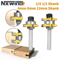 nxwind 2pcs 68126 3512 7mm shank 35mm tg assembly cutter router bit woodworking milling cutter for wood face mill