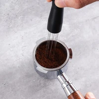 coffee tamper multiple needles efficient stirring handle needle type coffee stirrer distributor tool coffee powder distribution