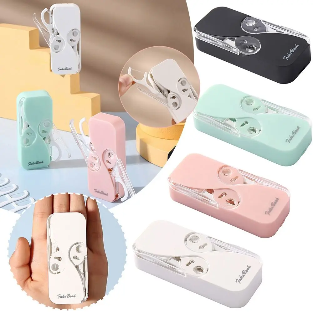 

New Design Dustproof Recycled Travel with Dental Floss Dental Floss Cases for Women Men Dental Floss Holder