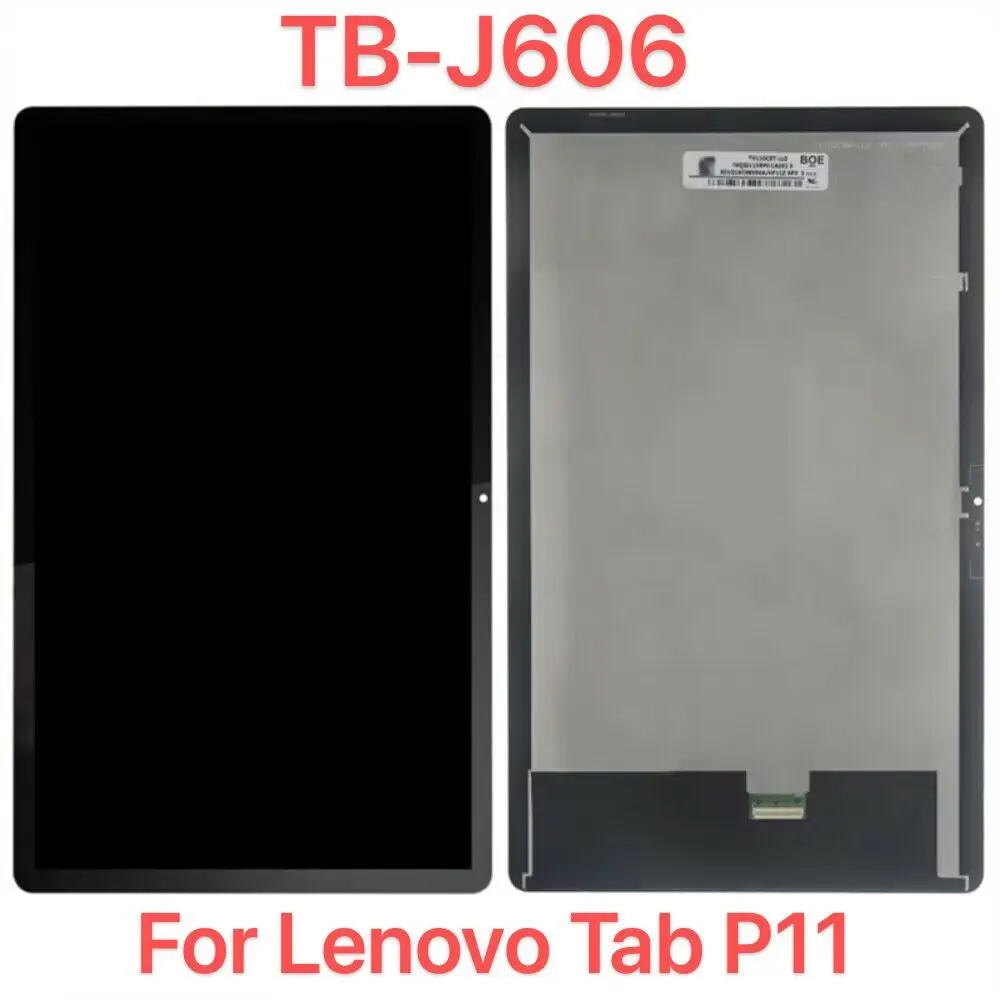

11 "оригинальный Планшет Lenovo Tab P11 / P11 Plus TB-J606F/L/N/X TB-J616F/N/M, сенсорный ЖК-экран с цифровым преобразователем, новая сборка