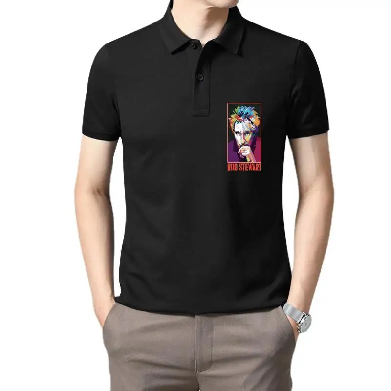Golf wear men Rod Stewart  Greatest American Best Record Hits Adult & Kids Tee Top Large Size  polo t shirt for men