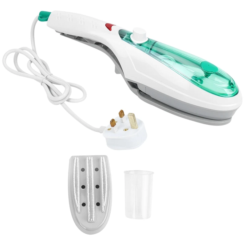 

1000W Portable Handheld Electric Steam Iron Brush Steamer Travel Laundry Clothes UK Plug