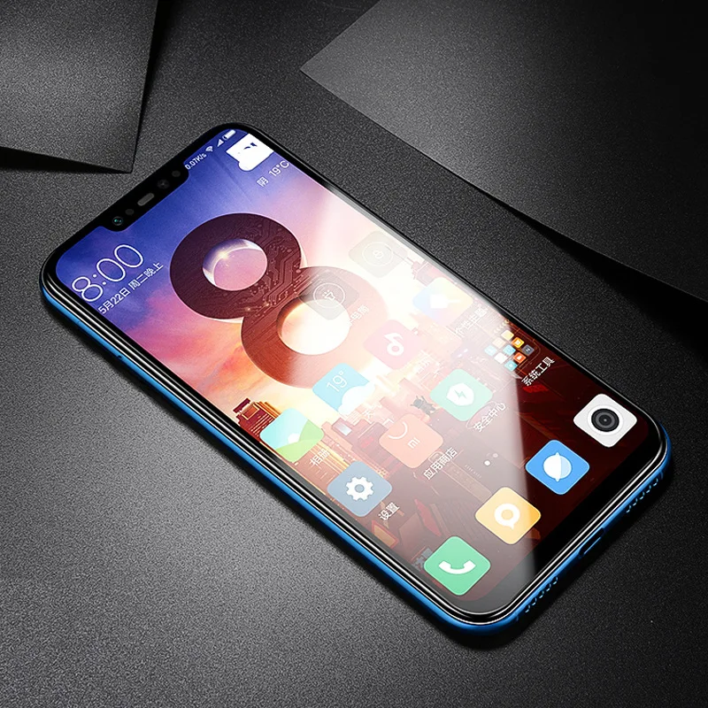 ZUCZUG For Xiaomi Mi8 Mi8 SE Tempered Glass 9H Hardness Full Cover Full Screen Protector Glass For Xiaomi Mi 8 Tempered Glass