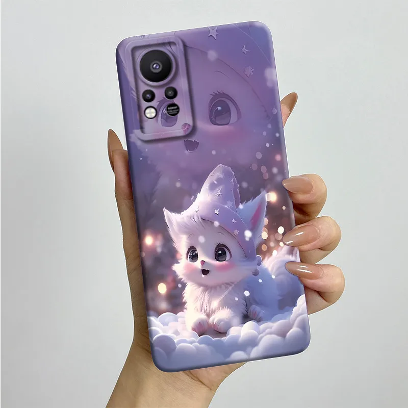 Мягкий чехол для Infinix Hot 11s NFC X6812B модный силиконовый защитный с рисунком Hot11sNFC 11sNFC