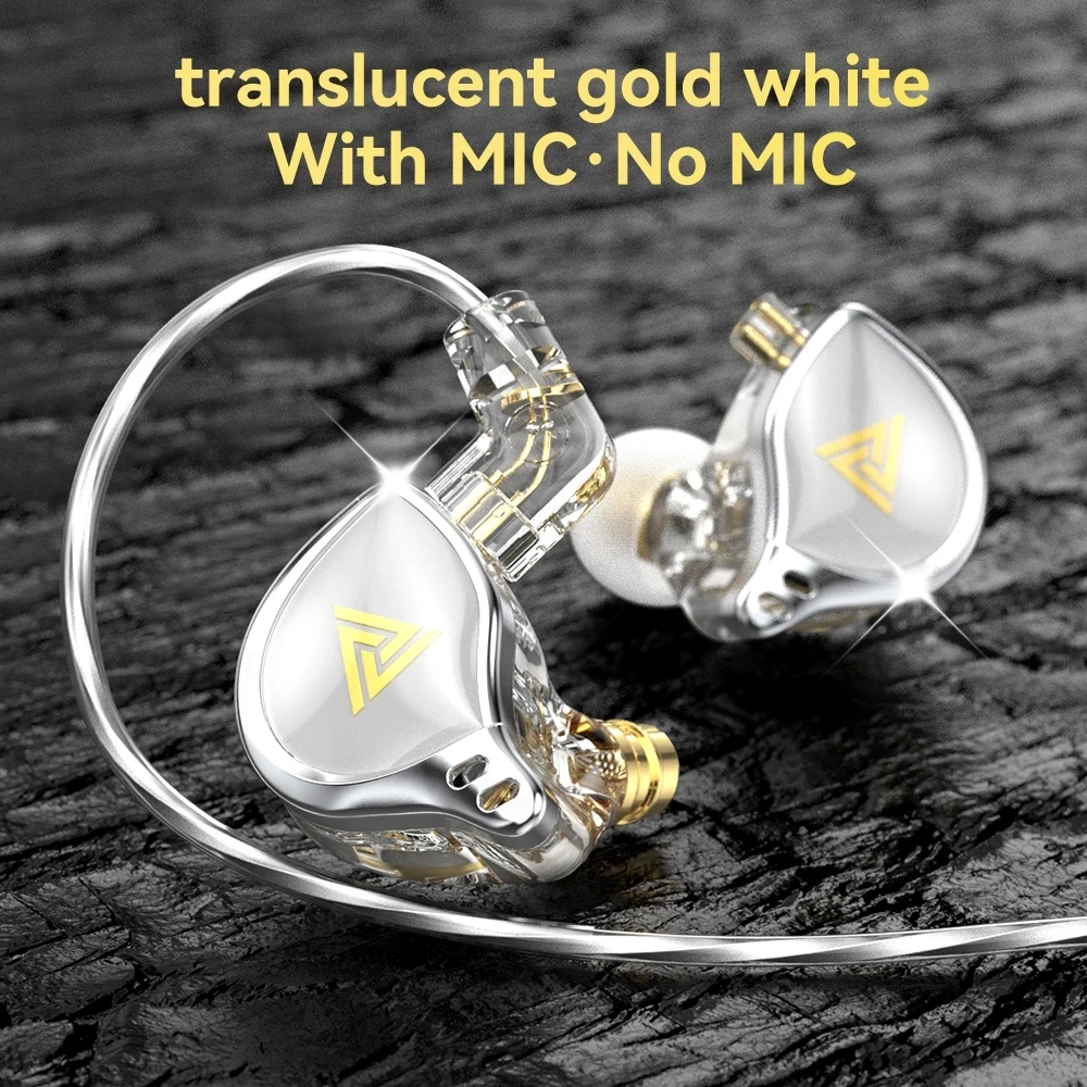 

2022QKZ AK6-Zeus ZES CRN Dynamic Headset In-Ear Monitor Earphone Sport Earbuds Noice Cancelling Music Metal Headphones