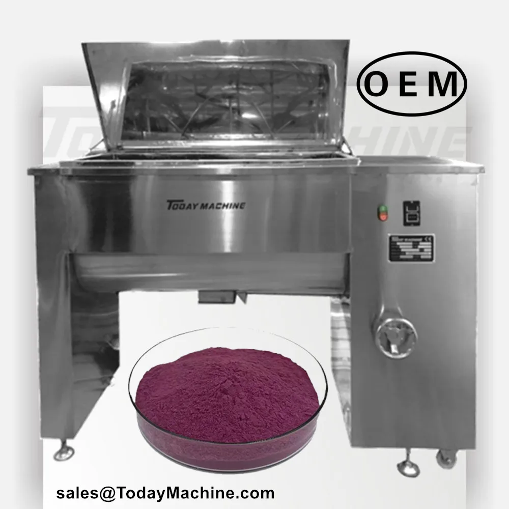 

Powder Horizontal Stainless Steel Fertilizer U-Shaped Food Sauce Paste Ribbon Mixer