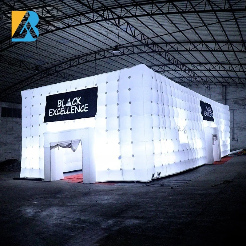 Большая надувная палатка для мероприятий