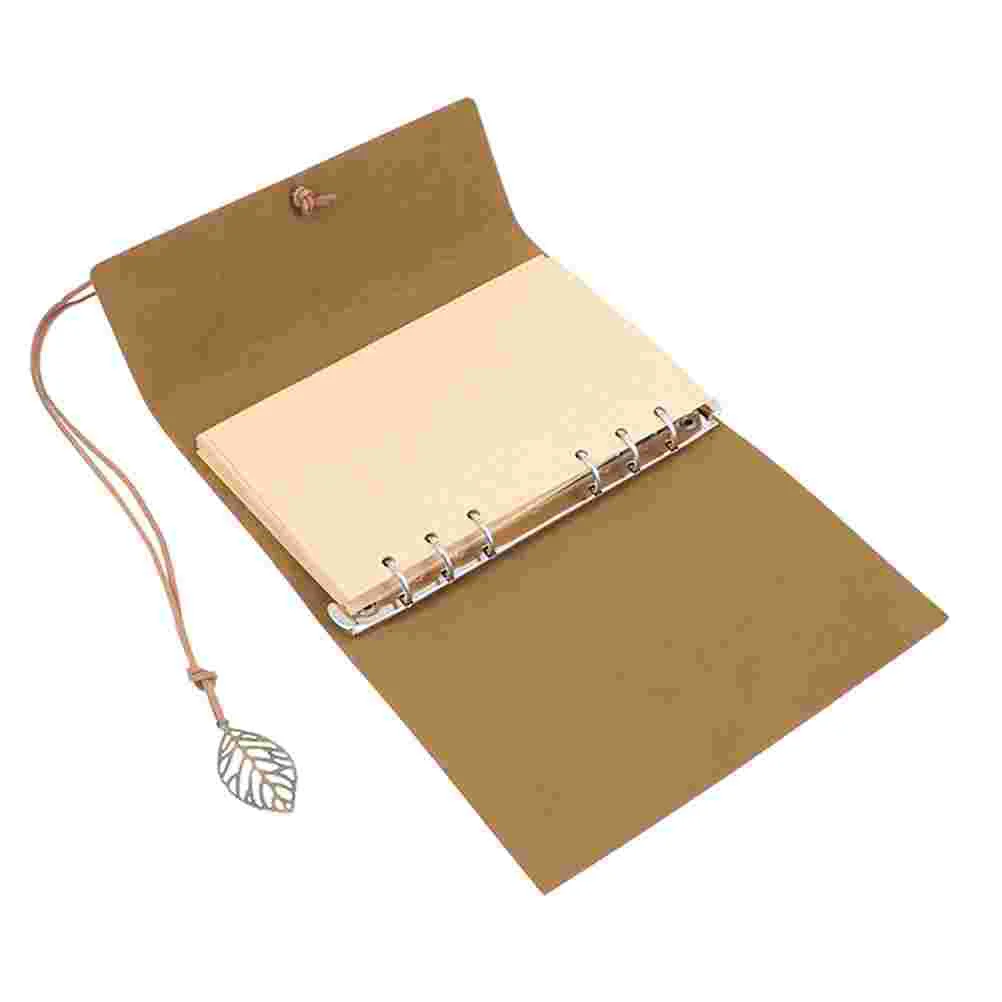 

Journal Notebook Notepadoffice Planner Binder Student Bound Stationery Weekly Travelers Cover Travel Ring Bussiness Writing