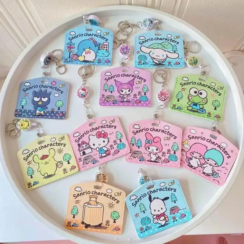 

Kawaii аниме My Melody Cinnamoroll Kuromi Hello Kitty милый мультяшный брелок для школьников