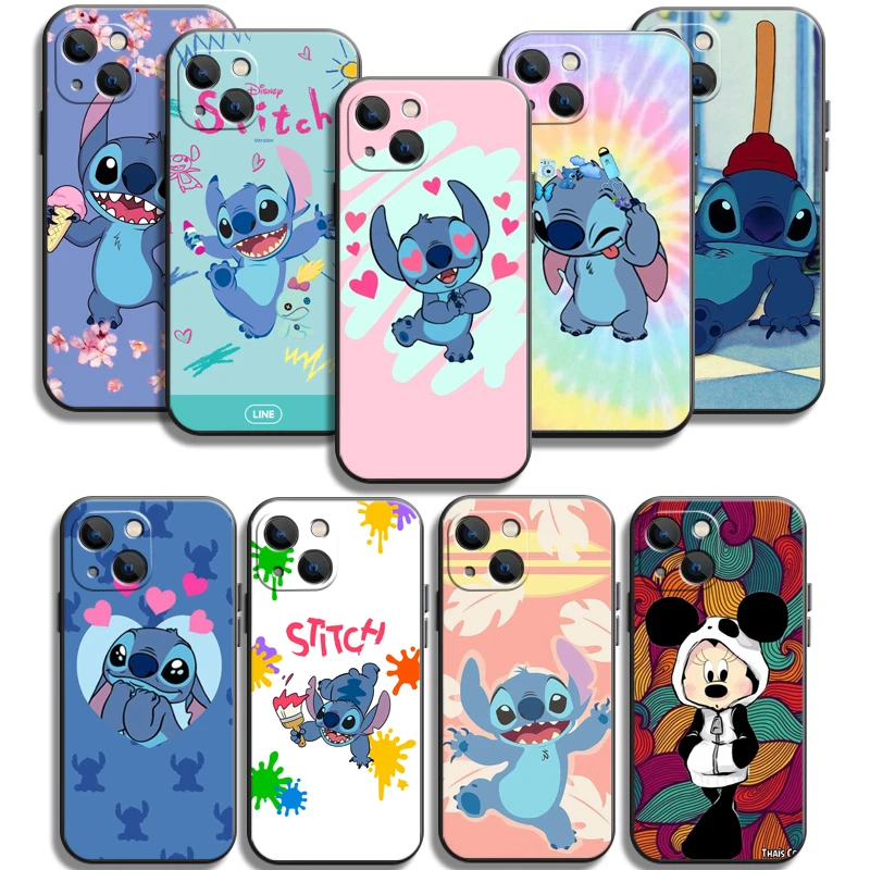 

Disney Stitch MIQI Phone Cases For iPhone 7 8 SE2020 7 8 Plus 6 6s 6 6s Plus X XR XS MAX Soft TPU Coque Funda Back Cover