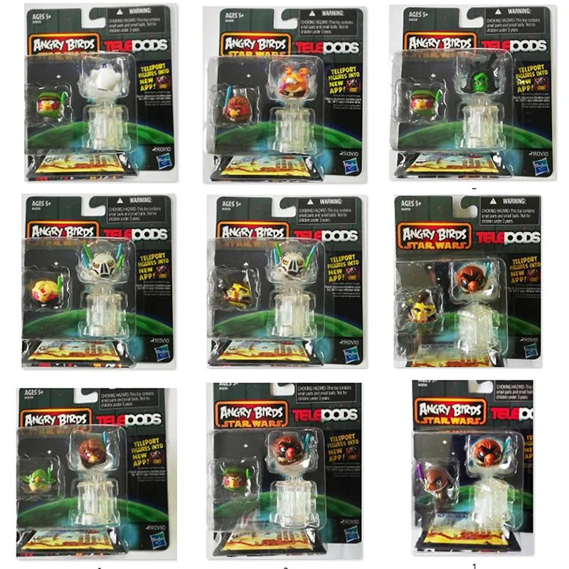 

Hasbro Angry Birds Transformers Star Wars MEET RED CHUCK BOMB MATILDA LEONARD Telepods Catapult Desktop Game Children Toys