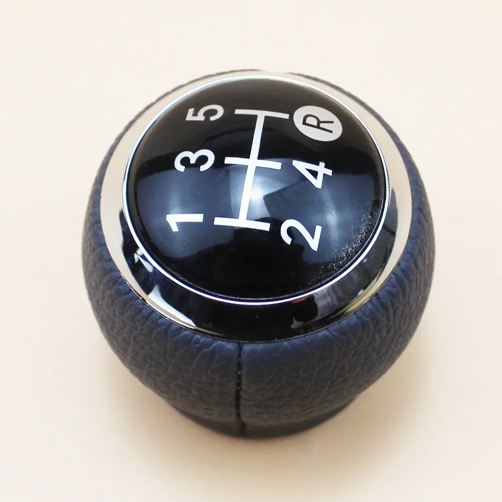 Стайлинг автомобиля 5-скоростная ручка переключения передач серая для Toyota Corolla E140