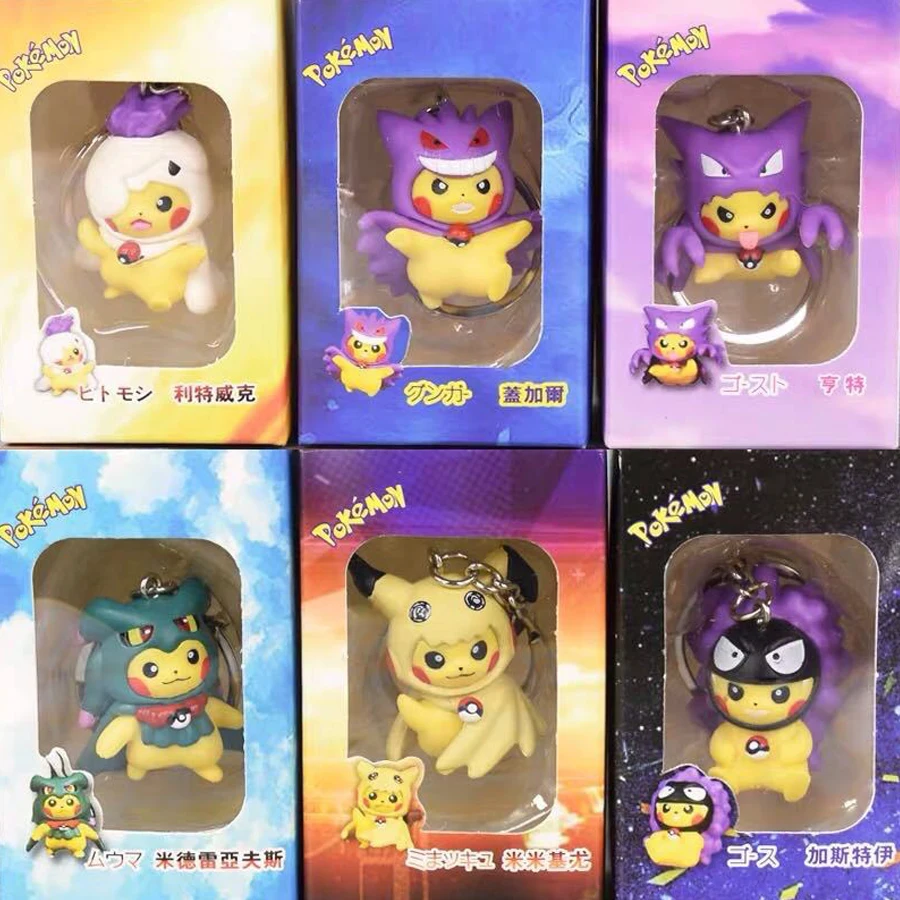 

Pokemon Figures Anime Figure Toy Pikachu Pocket Monster Pokeball Action Deformation Mewtwo Charizard Model Kids Birthday Gift