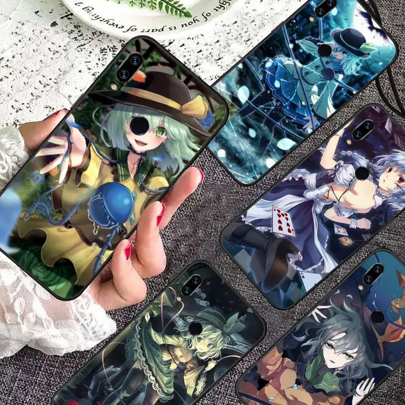 

Touhou japan anime Phone Case For Xiaomi Redmi note 7 8 9 11 i t s 10 A poco f3 x3 pro lite funda shell coque cover