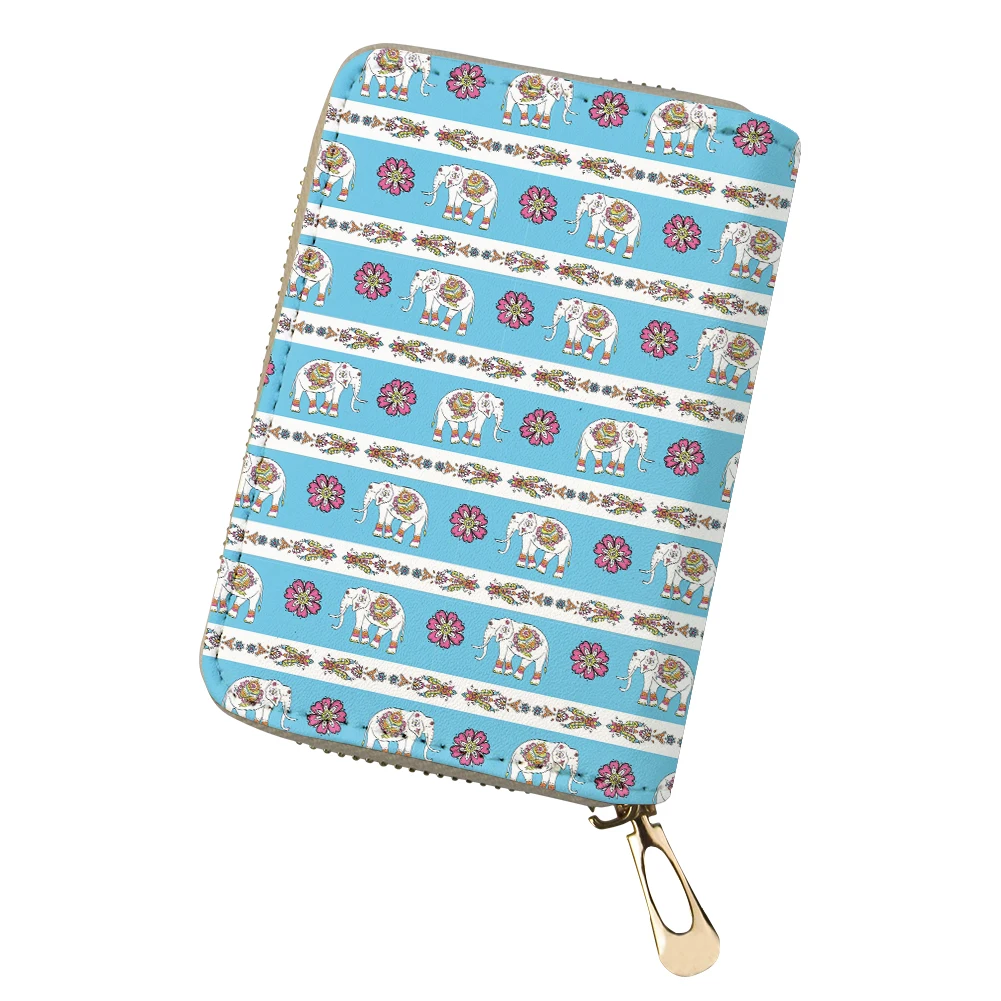 ADVOCATOR Animal Print Women's Card Bag Travel Card Case Cover Women Clutch PU Leather Custom Bag Pouch Free Shipping