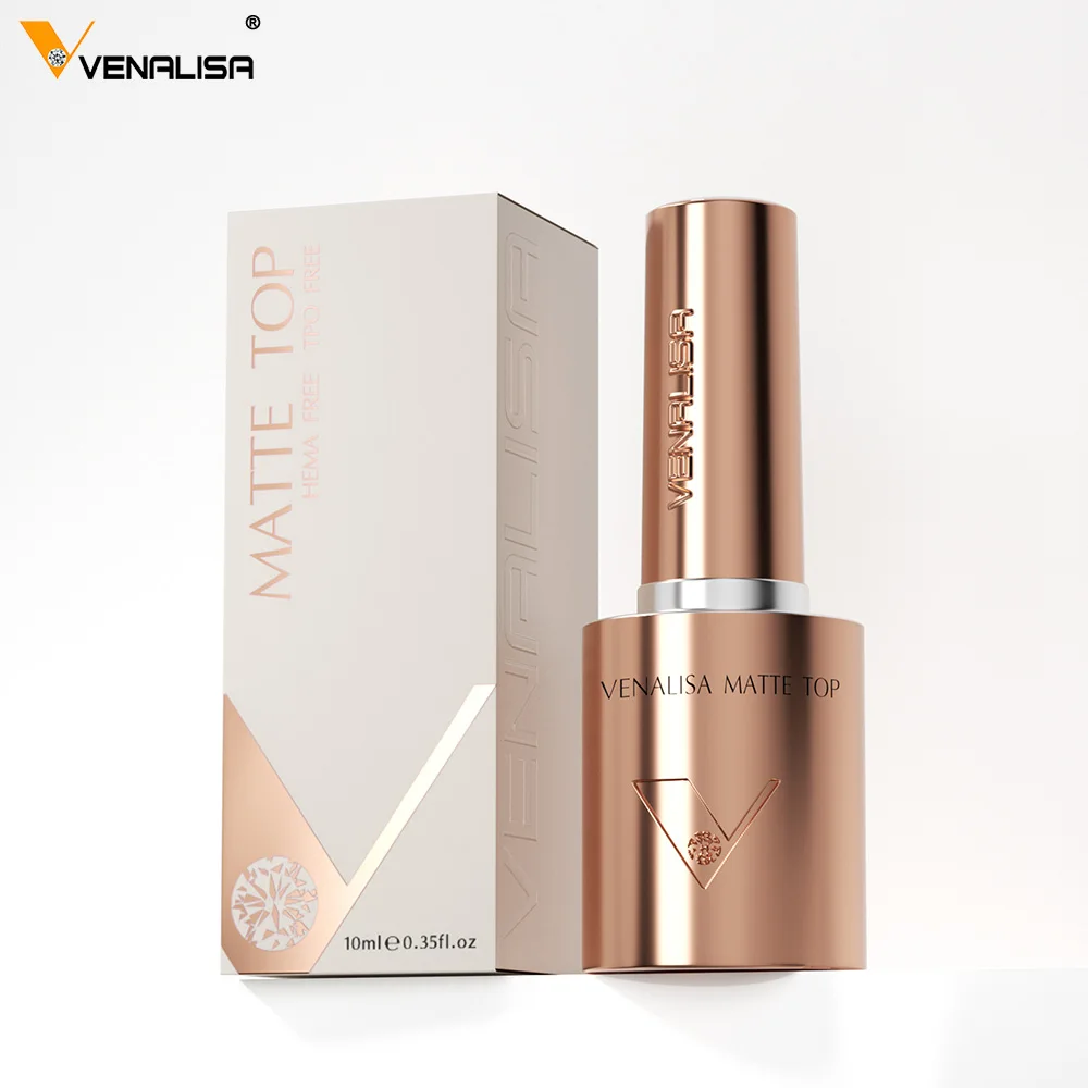 Фото 1/2/3 шт. Venalisa 10 мл Diamond Ultra Glossy Nowipe Верхнее покрытие Стандарт ЕС TPO FREE Soak Off УФ-светодиодный гель-лак для ногтей Маникюр для ногтей №4