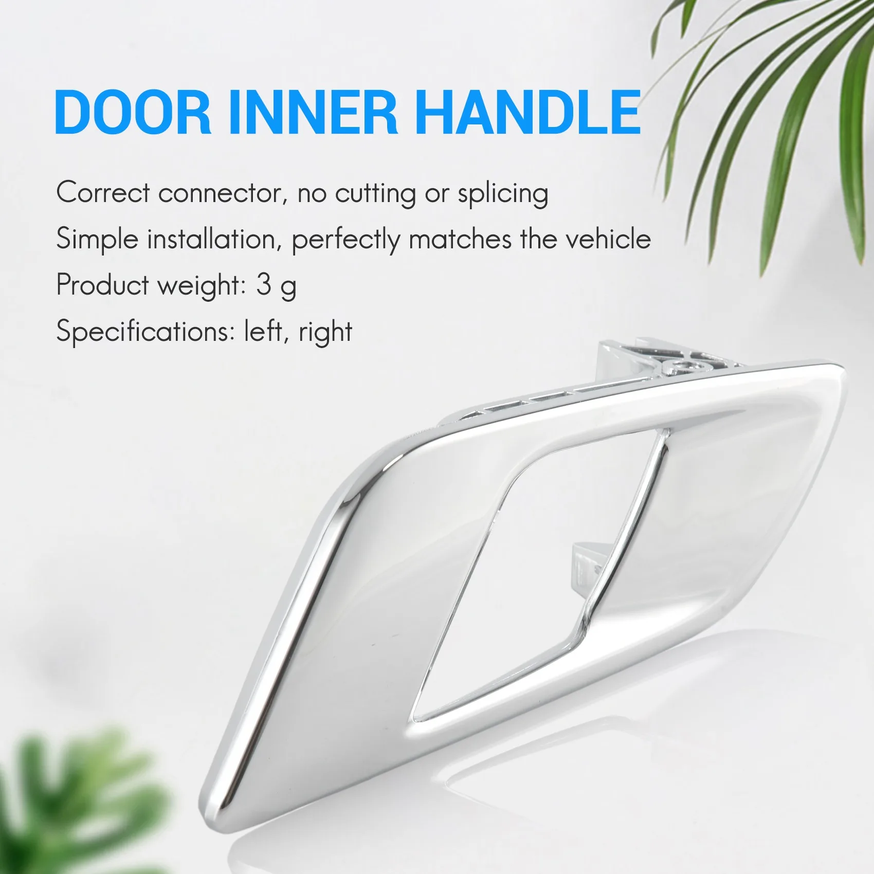 

for Ford Ranger 2012-2019 Everest 2015-2019 Door Inner Handle Chrome