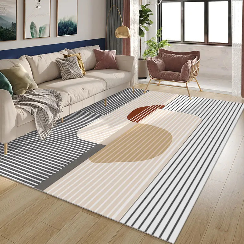

New product Living room rugs Nordic geometry Decoration home bedroom carpet coffee tables floor mats Children Lounge Rug