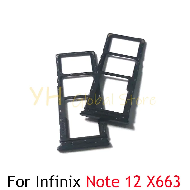 Для Infinix Note 11 12 G96 X663 X663B X663C X663D X670 фотодержатель Sim-карты Запасные части