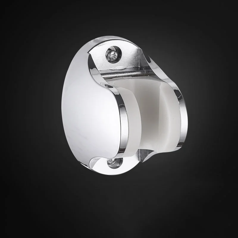 

Space aluminum perforated shower bracket base adjustable bathroom shower nozzle fixed base wall base