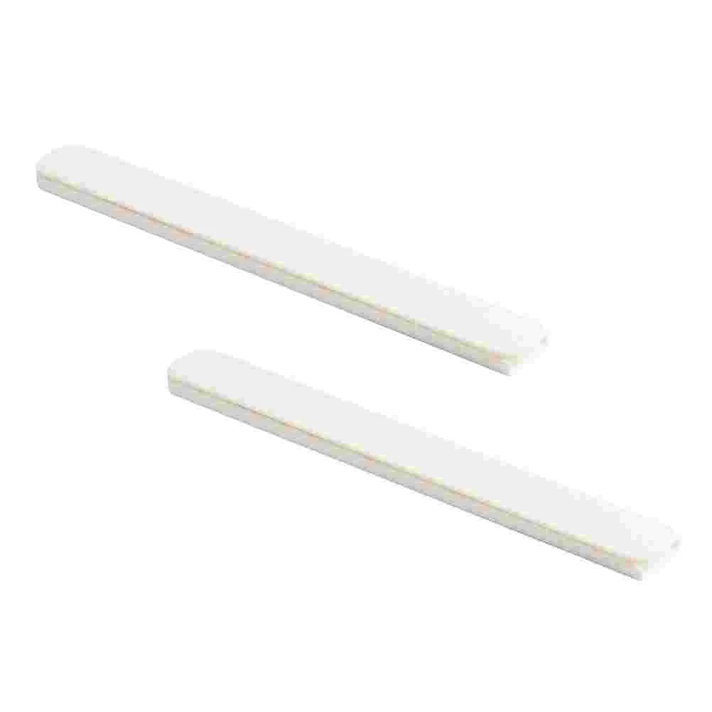 

4Pcs Self-adhesive Drawer Guide Slides Drawer Slides Drawer Guide Rails (White)