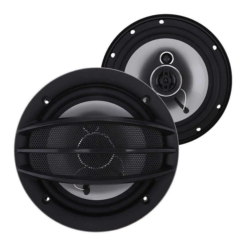 

2Pcs 6 Inch 380W Car Hifi Coaxial Speaker Vehicle Door Auto Audio Music Stereo Full Range Frequency Auto Car Speakers