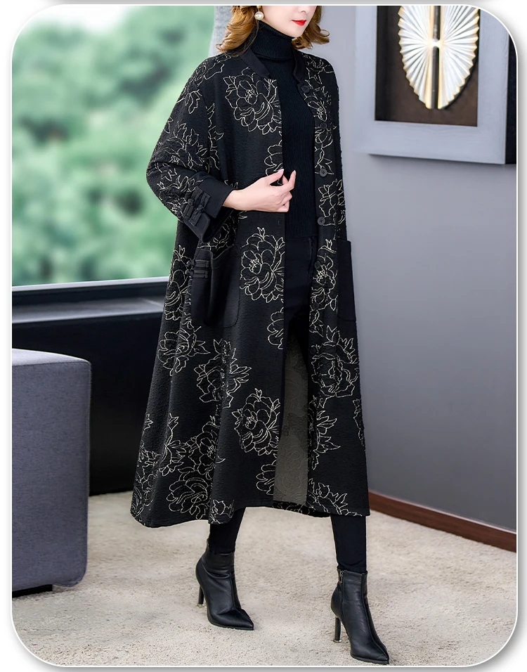 Рисунок 5 - Женский жаккардовый Тренч среднего возраста