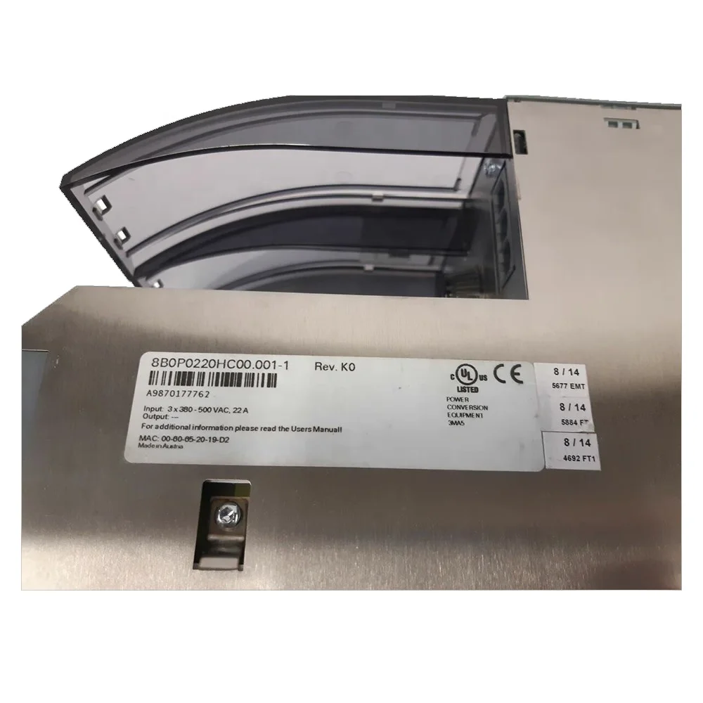 Новый модуль питания привода Acopos B&ampR 8B0P0220Hc00.000-1 Модуль источника Multi Passive