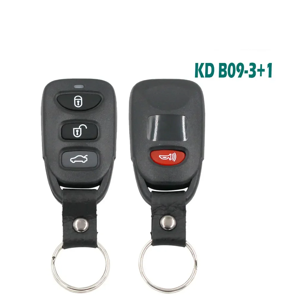

Набор Из 5 Универсальных 4-кнопочных Автомобильных Ключей-пультов KEYDIY KD B09 В Стиле Hyundai, Совместимых С KD900, KD900+