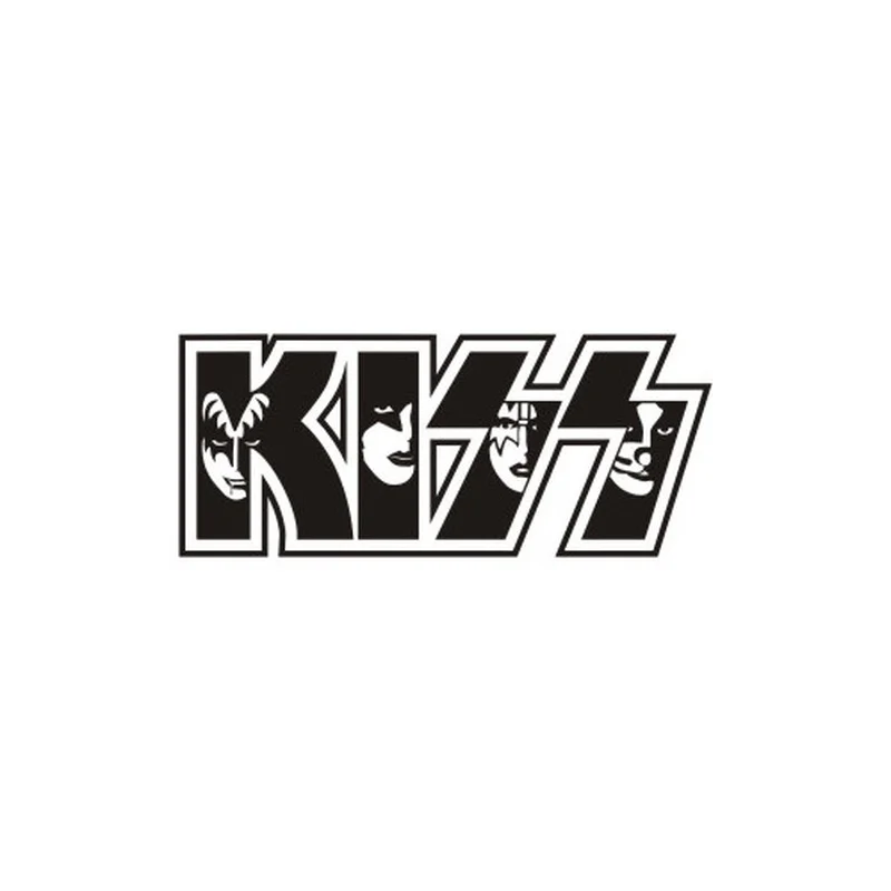 

25 см * 12 см KISS Band Художественная Музыкальная Автомобильная наклейка, водонепроницаемая ПВХ наклейка, ноутбук, гитара, мотоцикл, автомобильны...
