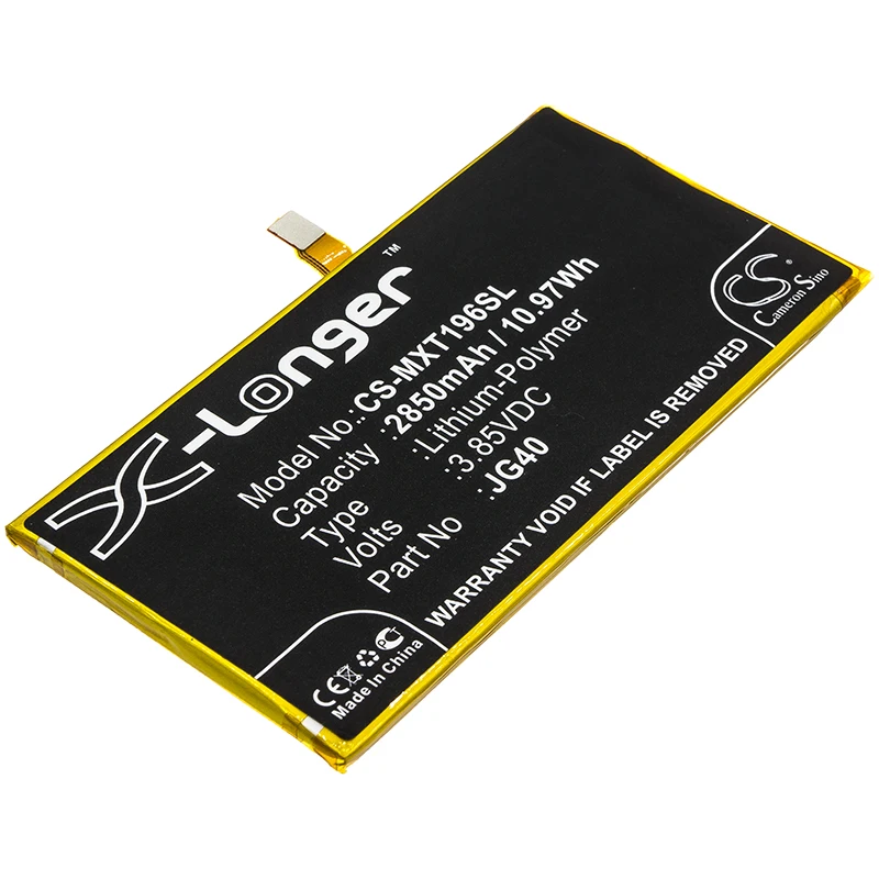 

CS Mobile SmartPhone Battery For Motorola Moto G7 Plus Dual SIM XT1965-6 XT1965-2 XT1965 XT1965-3 Fits JG40 2850mAh