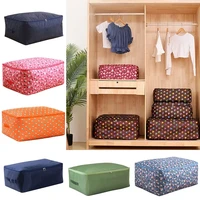 oxford cloth clothes quilt storage bag duvet blankets storage closet organizer for wardrobe mould proof bedding container