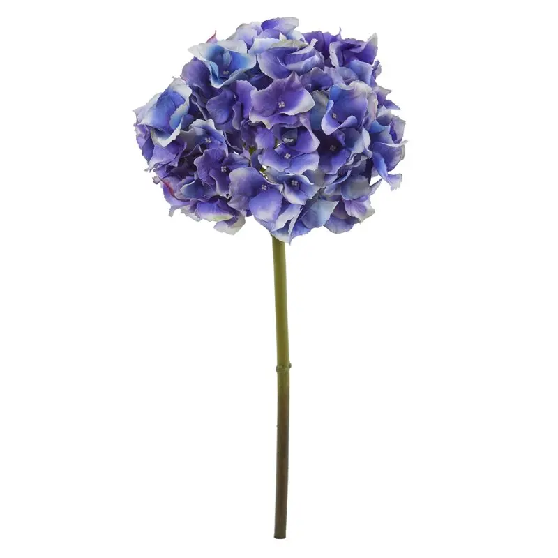 

19in. Hydrangea Artificial Flower (Set of 6) Wedding Party Vase Home Autumn Decoration Fake Flower