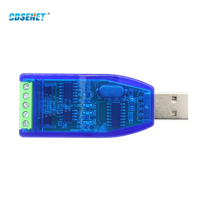 Конвертер связи USB в RS485 RS232, адаптер USB в TTL модуль CDSENET E810-RS-U01 защита телевизоров поддерживает Win8 Win10