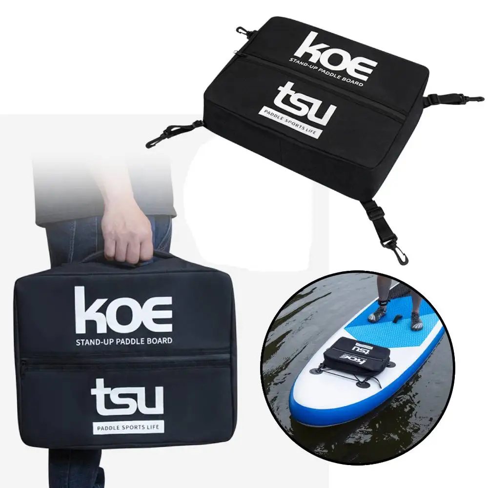 

Portable Oxford Kayak Paddle Board Deck Bag Sealed Zipper Stand Up Paddle Board Storage Bag with Fixing Buckle Kayak Accessories