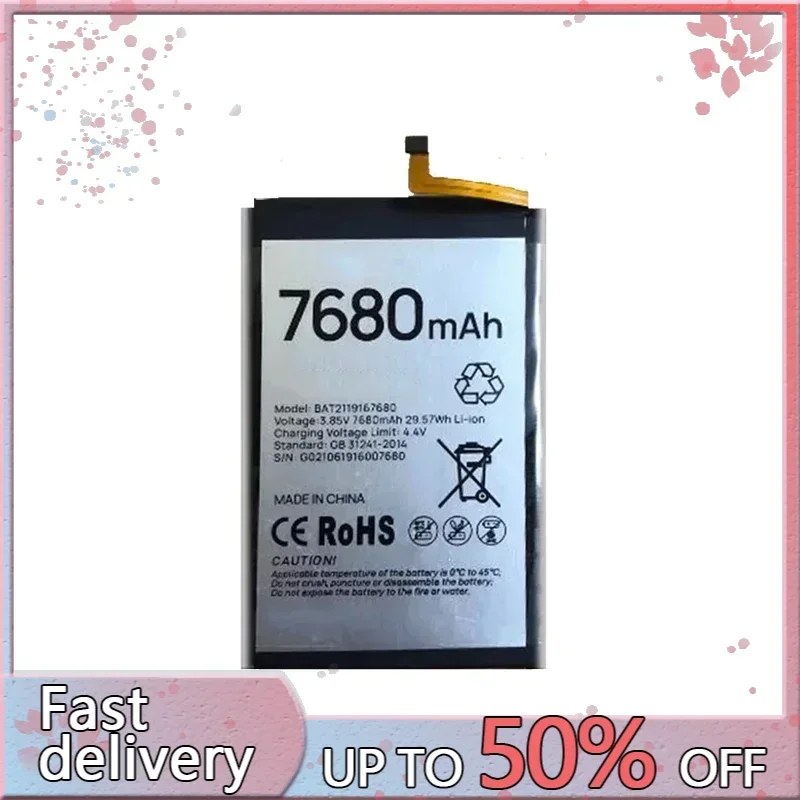 Аккумулятор YKaiserinI 7680 мАч для DOOGEE BAT 2119167680