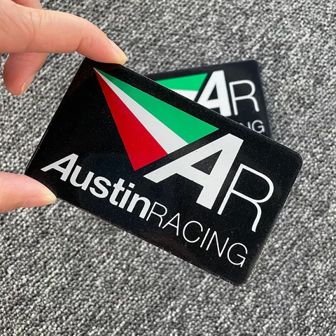 Для Austin Racing выхлопная металлическая наклейка Kawasaki Ninja 400 650 Yamaha MT09 R6 BMW S1000RR аксессуары для мотоциклов Escape Pegatina
