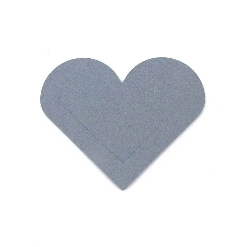 

Закладка из искусственной кожи в форме сердца, красочный двусторонний планшет, подарок для любителей книг, читателей и любителей дневника