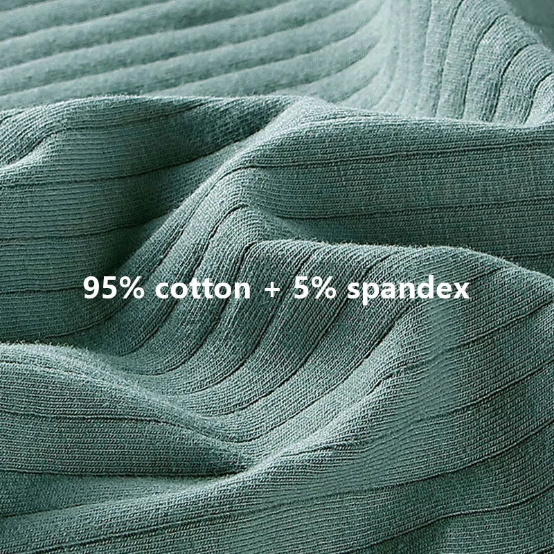 FK 4Pcs/Lot Boxer Male Cotton Panties Men's Underwear Boxers Breathable Sexy Underpants Comfortable Solid BoxerShorts Homme