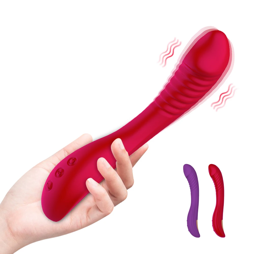 Фаллоимитатор с 9 режимами вибратор для стимуляции клитора и точки G стимулятор