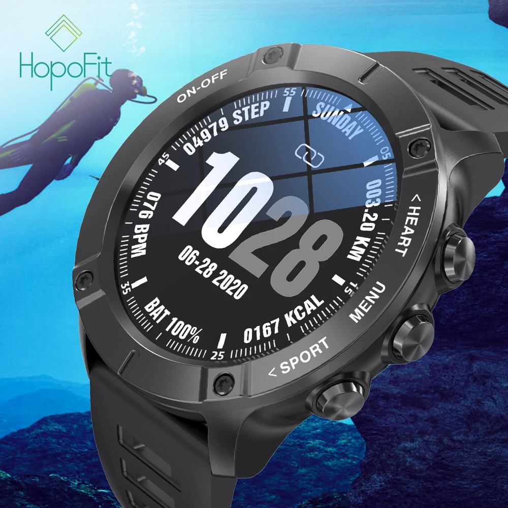 

2022 HopoFit MC01 Smart Watch Men Sport Watches Fitness Tracker Heart Rate Monitor Bluetooth 5.0 Smartwatch For Android IOS