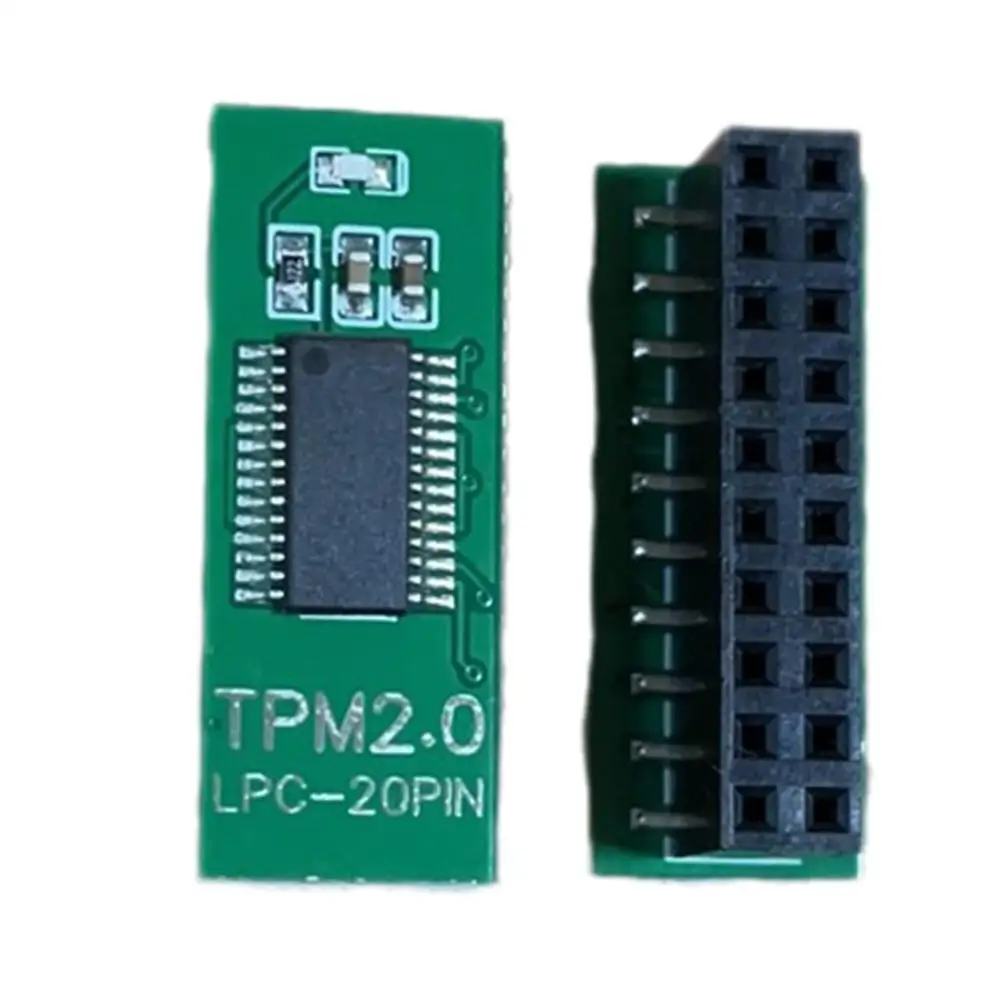 

1 шт., защитный чехол tpm 2,0, 20-контактный lpc для asus intel amd gigabyte