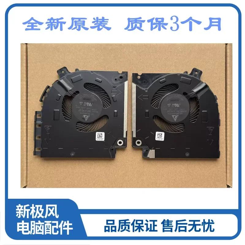 Фото Запасная часть для охлаждающего вентилятора Dell Alienware X15 R1 082VD4 0V0G61 ND85C37 ND85C38, радиатор охлаждения процессора и графического процессора ноутбука. №1