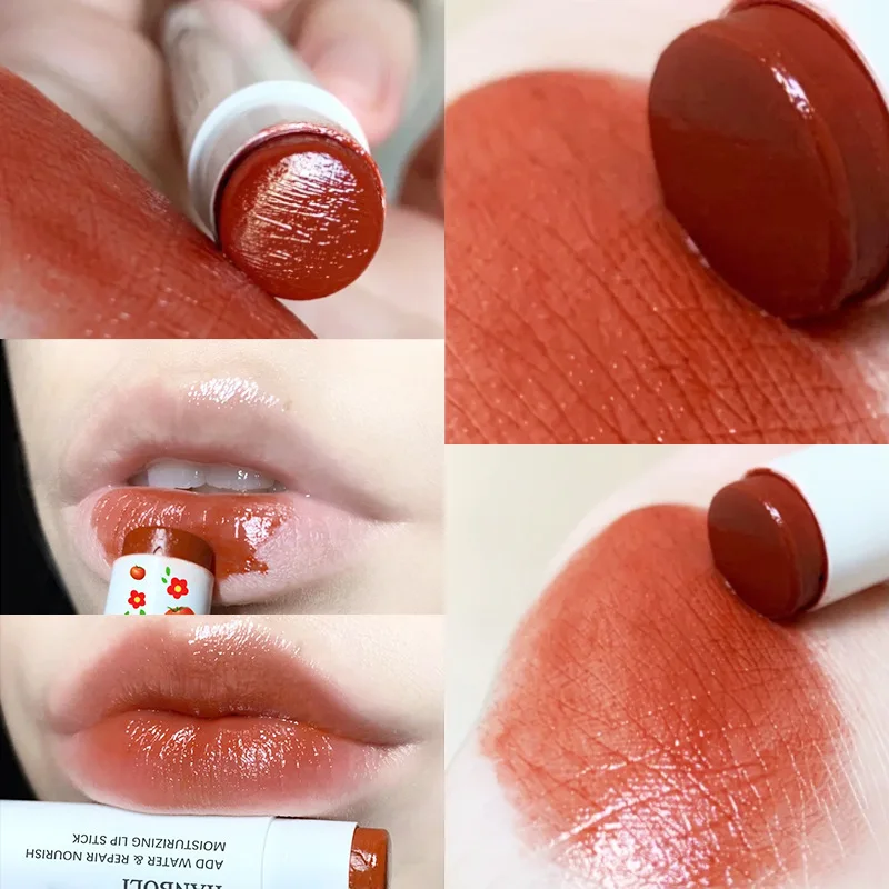 

Natural Plant Lip Balm Moisturizing Nourishing Lip Gloss Temperature Change Color Vitamin E Jelly Lip Lipstick Makeup Cosmetics