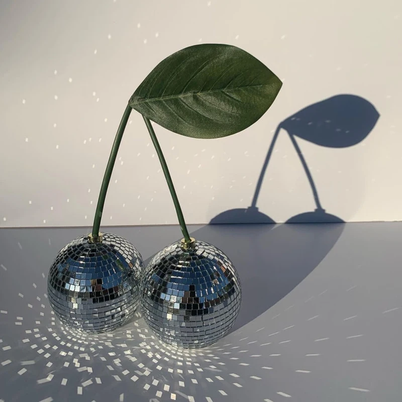 Чрезвычайно быстрая доставка креативный вишневый диско-шар зеркальный