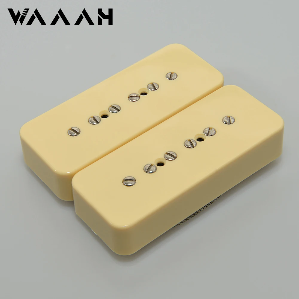 Conjunto Quente Guitarra Elétrica Captador Alnico 5 Ímã Overwound Níquel-prata Baseplate Pescoço Ponte Captadores um 90hot s