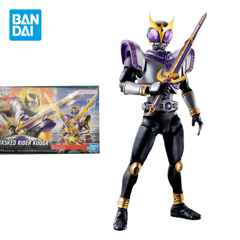 

Bandai Original Figure-rise Standard Masked Kamen Rider KUUGA Anime Figure Model Anime Action Figure Toys Gifts for Children